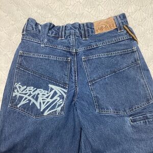Y2K Suburban Jnco Style Baggy Jeans